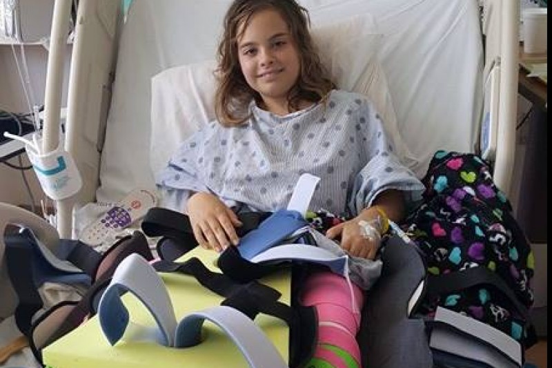 Fundraiser by Theresa Pierce Mia�s Leg Reconstruction