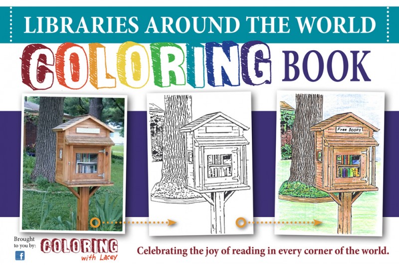 Fundraiser by Lacey Losh World Libraries Coloring Book