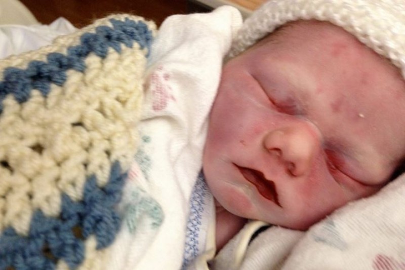 Fundraiser by Jennifer Nichole Cuddling Jonas with a CuddleCot